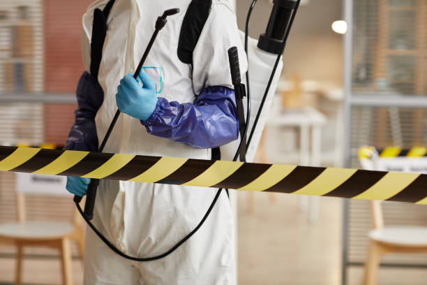 Professional Biohazard Cleanup technician working in Ogdensburg, WI
